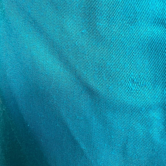 RABBIT RABBIT RABBIT Vintage 1980’s Belted Dress Teal - Picture 14 of 16